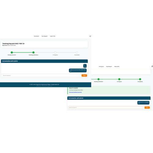 Real-Time Order Tracking & Communication - VeriTrust